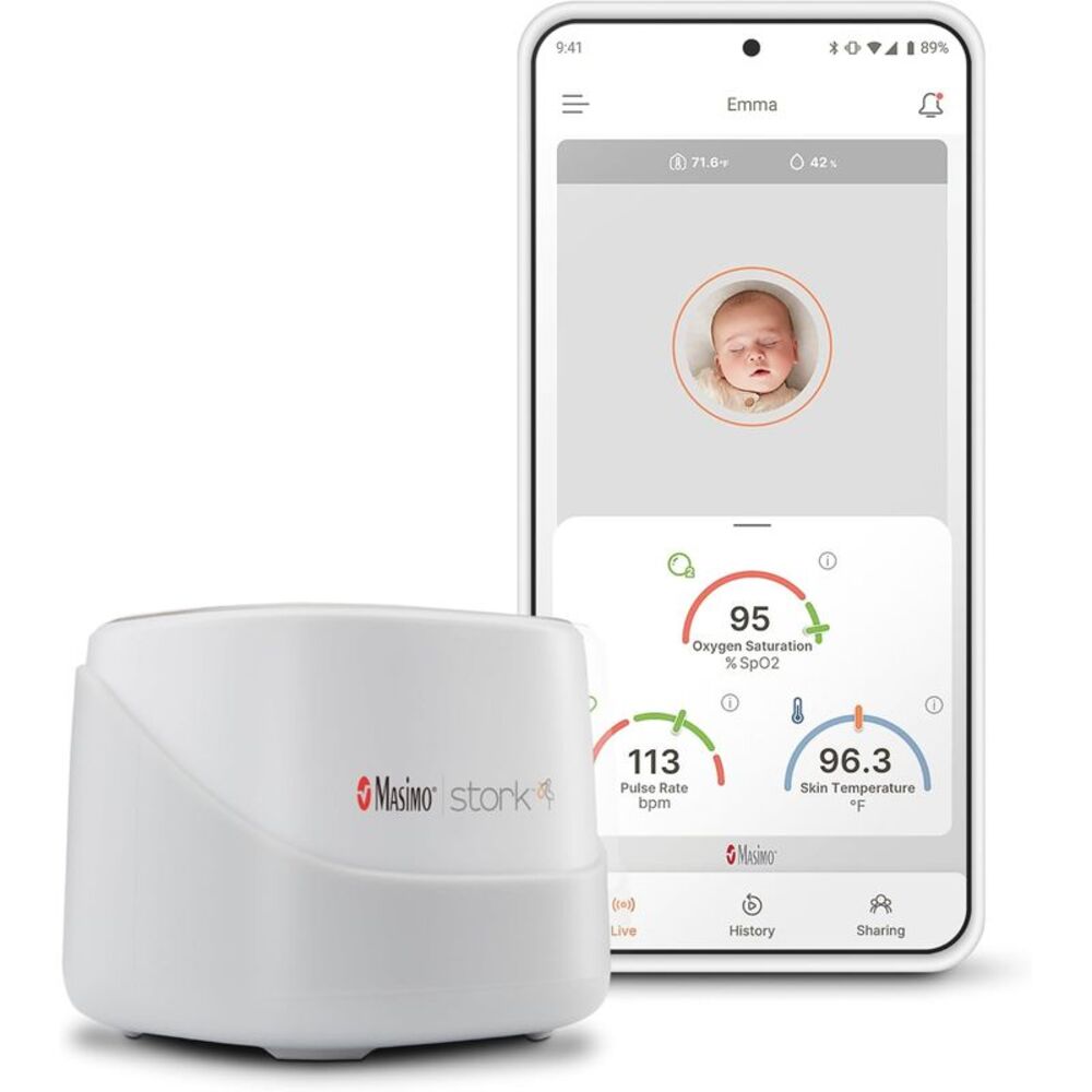 Masimo Stork Hub Tracks Continuous Health Data for Your Baby
